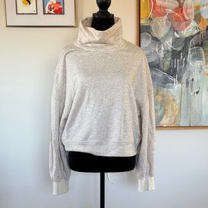 Cozy Light Gray Turtleneck Sweater